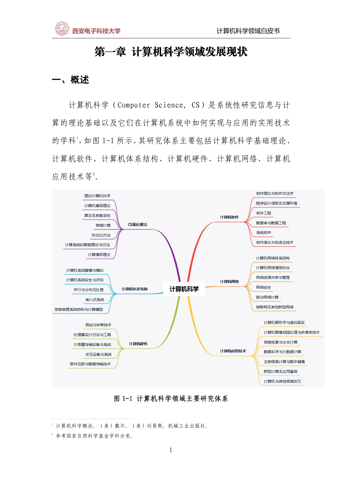 西电计算机科学领域白皮书报告示例第5页 - 远诺技术转移中心